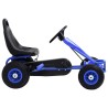   Go Kart a Pedali con Pneumatici Blu