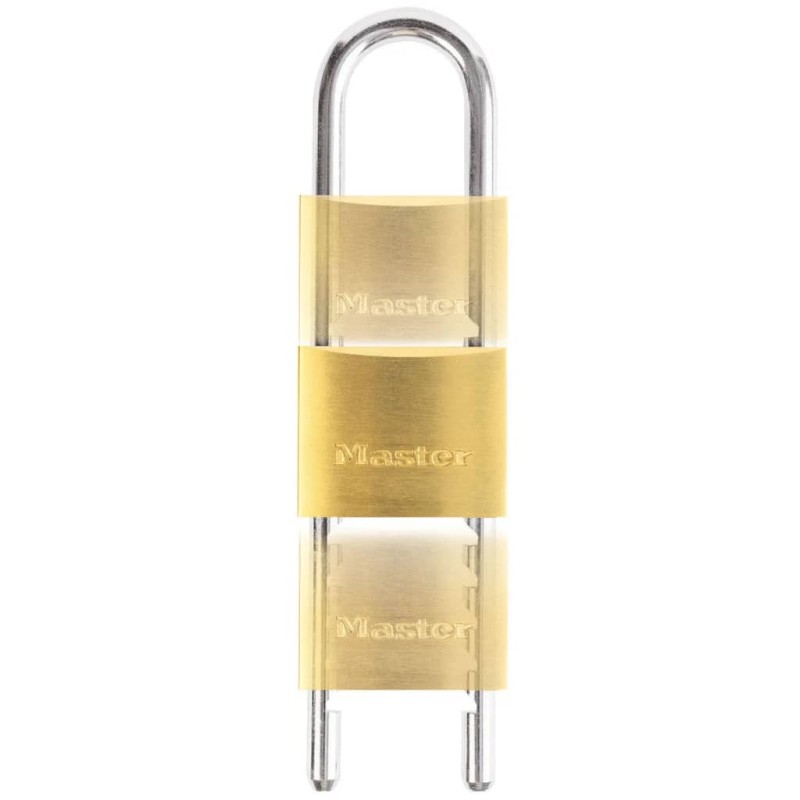 Master Lock Lucchetto con Anello Regolabile in Ottone 50 mm 1950EURD