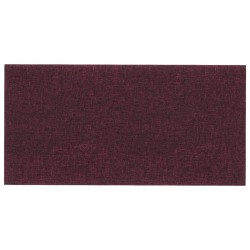 Pannelli Murali 12 pz Viola 60x30 cm in Tessuto 2,16 m²