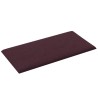 Pannelli Murali 12 pz Viola 60x30 cm in Tessuto 2,16 m²