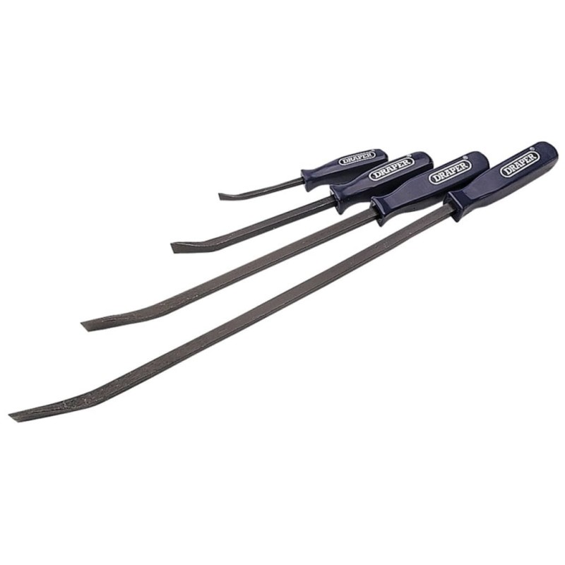 Draper Tools Set 4 Pz Piede di Porco Nero 35396