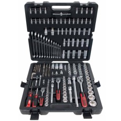 KS Tools Set 216 pz Punte e Chiavi a Bussola 1/4"+3/8"+1/2" 917.0216