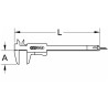 KS Tools Calibro a Corsoio Tascabile 0-150 mm 300.0510