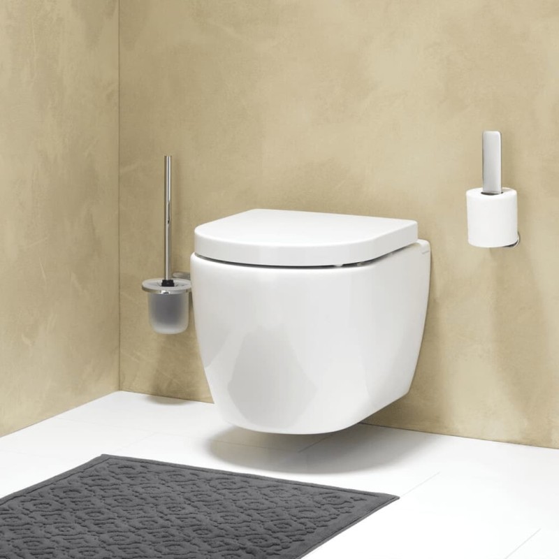 Tiger Sedile WC a Chiusura Morbida Memphis Duroplast Bianco 252930646