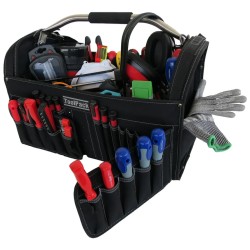 Toolpack Borsa per Attrezzi Portatile Brisk Nera 49x30x37 cm 360.114