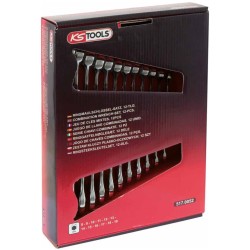 KS Tools CLASSIC 12 Pz Set Chiavi Metriche Combinate 517.0052