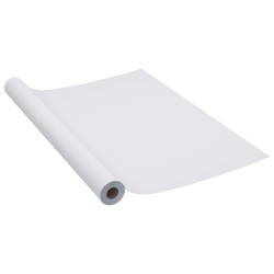 vidaXL Pellicola Autoadesiva per Mobili Argento Lucido 500x90 cm PVC