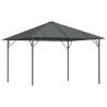 vidaXL Gazebo con Tetto 3x3 m Antracite