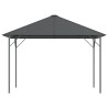 vidaXL Gazebo con Tetto 3x3 m Antracite