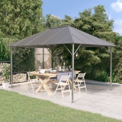 vidaXL Gazebo con Tetto 4x3...