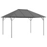 vidaXL Gazebo con Tetto 4x3 m Antracite