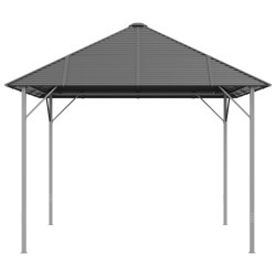 vidaXL Gazebo con Tetto 4x3 m Antracite