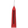 vidaXL Lettino da Campeggio 180x60x19cm Tessuto Oxford e Acciaio Rosso