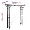 vidaXL Arco da Giardino 200x52x204 cm