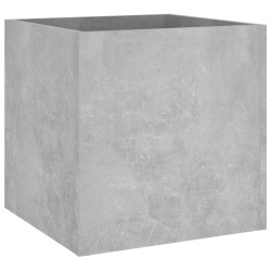 vidaXL Fioriera Grigio Cemento 40x40x40 cm in Legno ingegnerizzato