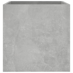 vidaXL Fioriera Grigio Cemento 40x40x40 cm in Legno ingegnerizzato