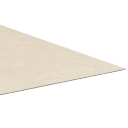 vidaXL Listoni per Pavimenti Autoadesivi in PVC 5,11 m² Beige