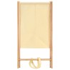 vidaXL Portabiancheria in Legno di Cedro e Tessuto Beige 42x41x64 cm