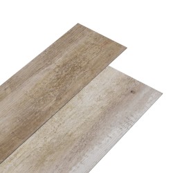 vidaXL Listoni Pavimenti Non Autoadesivi PVC 5,26m² 2mm Legno Slavato