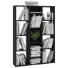 vidaXL Libreria/Divisorio Nero 100x24x140 cm in Truciolato