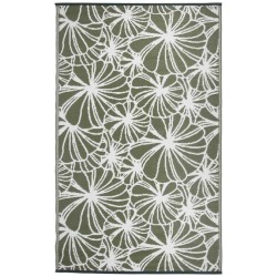 Esschert Design Tappeto da Esterno 241x152 cm Stile Floreale OC21