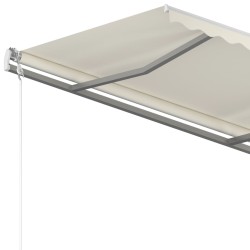 Tenda da Sole Retrattile Automatica 300x250 cm Crema