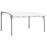 vidaXL Tenda Parasole da Giardino 4x3x2,55 m Crema