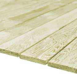 Pannelli per Pavimenti 12 pz 1,44m² 1m Legno di Pino Impregnato