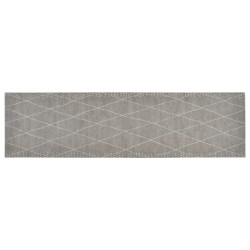 Tappeto da Cucina Lavabile Rombi 45x150 cm Velluto