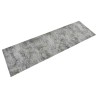 Tappeto da Cucina Lavabile Beton 60x180 cm Velluto