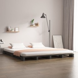 Letto a Pallet Grigio...