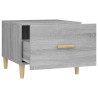 Tavolini Salotto 2pz Grigio Sonoma 50x50x40cm Legno ingegnerizzato