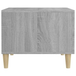 Tavolino da Salotto Grigio Sonoma 50x50x40 cm Legno ingegnerizzato