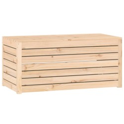 Set Cassette da Giardino 4 pz in Legno Massello di Pino