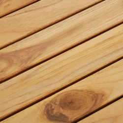 Piastrelle Esterni 20pz 30x30 cm Massello Teak Motivo Verticale