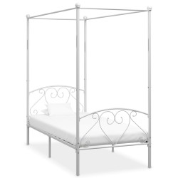 Letto a Baldacchino Bianco...