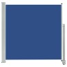   Tenda Laterale Retrattile per Patio 160x300 cm Blu