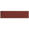 Pannelli Murali 12 pz Rosso Vino 60x15 cm Similpelle 1,08 m²