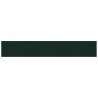 Pannelli Murali 12 pz Verde Scuro 90x15 cm Velluto 1,62 m²