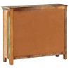 Credenza in Legno Massello di Riciclo con 4 Sportelli