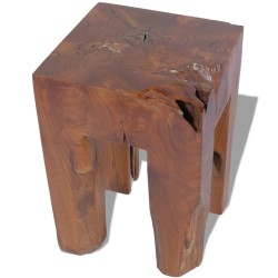 Sgabello in Legno Massello di Teak