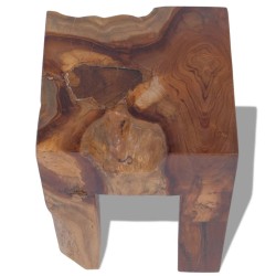 Sgabello in Legno Massello di Teak