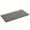 Pannelli Murali 12 pz Grigio Chiaro 60x30 cm in Velluto 2,16 m²