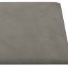 Pannelli Murali 12 pz Grigio Chiaro 60x30 cm in Velluto 2,16 m²