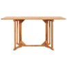 Tavolo Pieghevole a Farfalla 150x90x75 cm in Massello di Teak