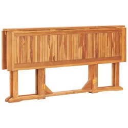 Tavolo Pieghevole a Farfalla 150x90x75 cm in Massello di Teak