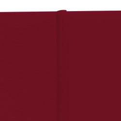 Pannelli Murali 12 pz Rosso Vino 90x30 cm Velluto 3,24 m²