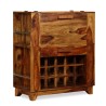 Mobile Bar in Legno Massello di Sheesham 85x40x95 cm