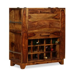 Mobile Bar in Legno Massello di Sheesham 85x40x95 cm