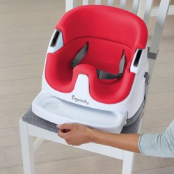 Ingenuity Rialzo Sedia Bambini 2-in-1 Baby Base Rosso Papavero